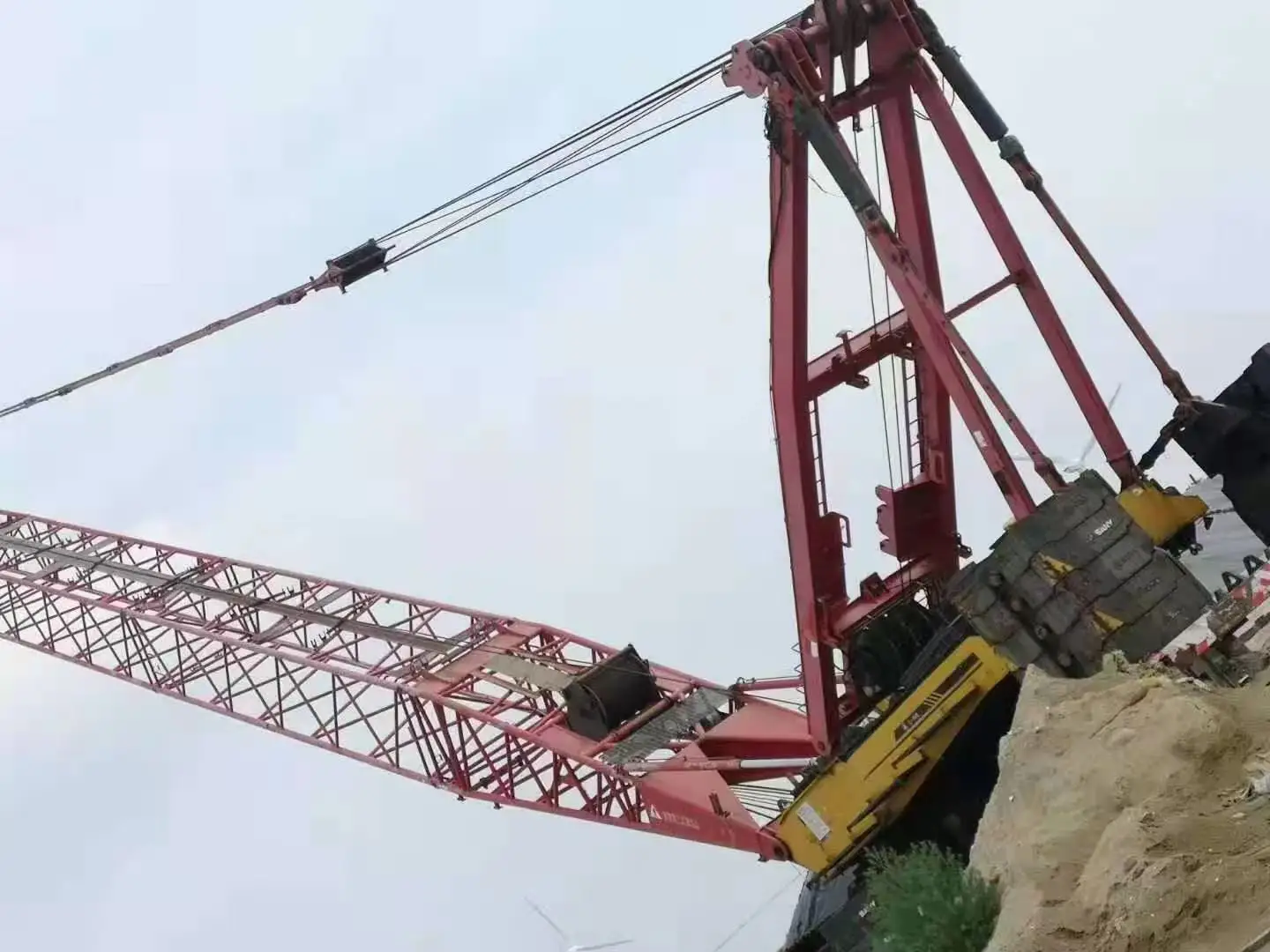 SANY.  Official  280  ton telescopic boom crawler  crane price for sale