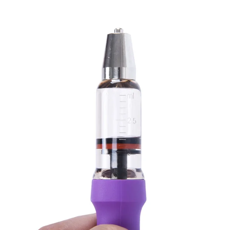 0.1-2ml 0.5-5ml Catheter Type Continuous Syringe Adjustable Veterinary Vaccine Syringe Livestock Injector