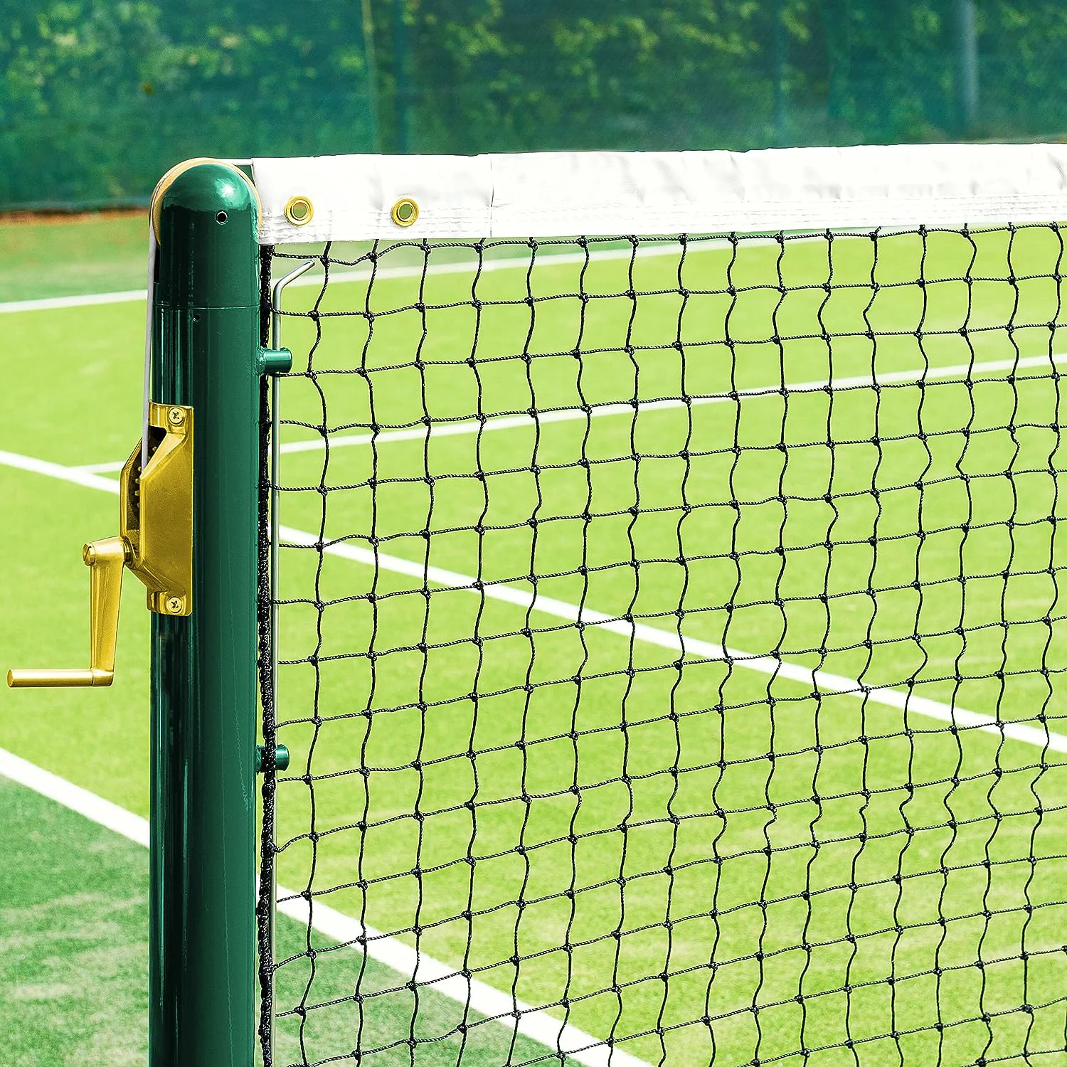 Socketed Tennis Post Outdoor for Tennis Court Pickleball/Volleyball/Badminton / Paddle Net Pole Post