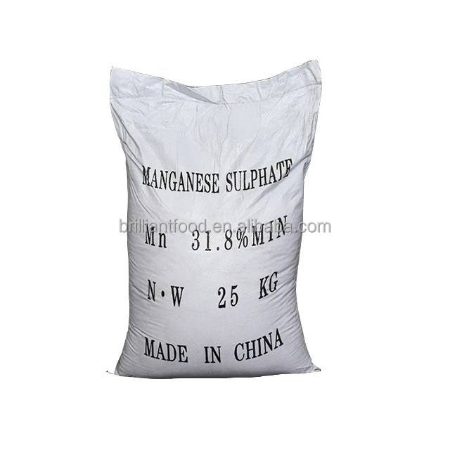 CAS 7785-87-7 Animal Fertilizer Feed Grade Monohydrate Powder Manganese Sulphate For Animal