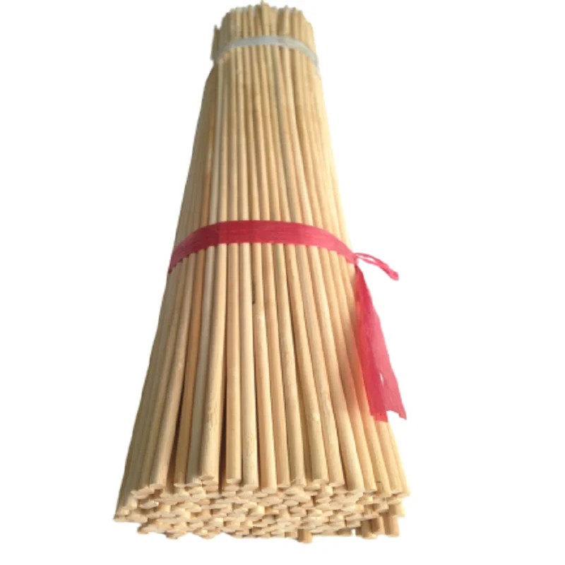 Bamboo Wooden Flower Plant Support Pole Stake Stick 10-90cm Length Wholesale bamboo raw materials chopsticks bamboo stick