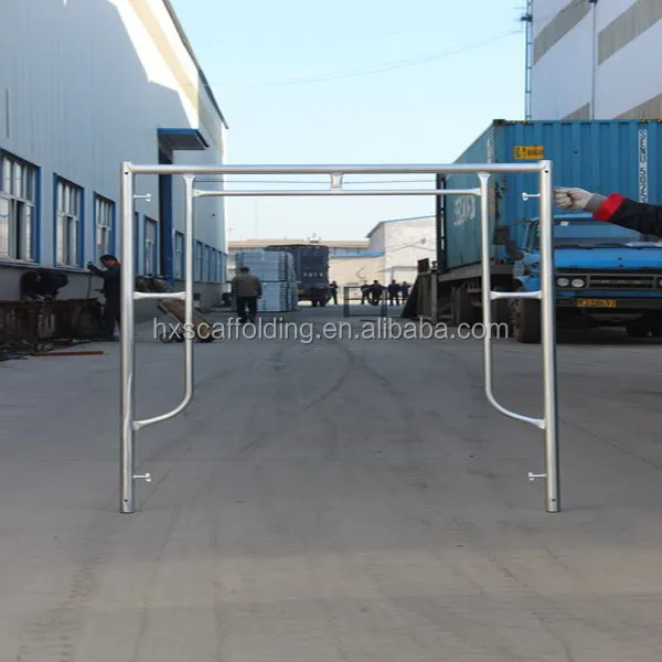 Building construction steel ladder and door frame scaffolding for sale