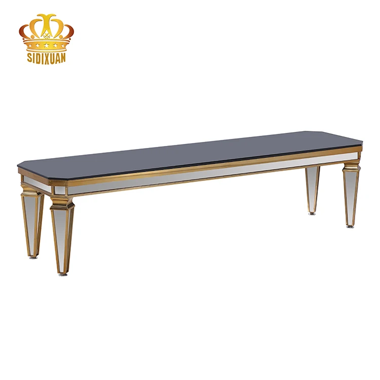 Высококачественный Прямоугольный Обеденный стол из нержавеющей стали, обеденный стол, мебель для отеля