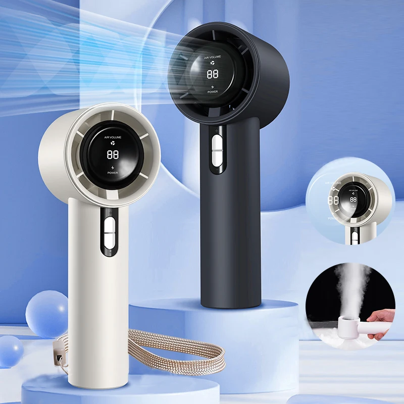 Shopify Sourcing Agent 2024 Handheld Portable Turbo Fan USB Rechargeable High Speed Electric Mini Cooling Fan