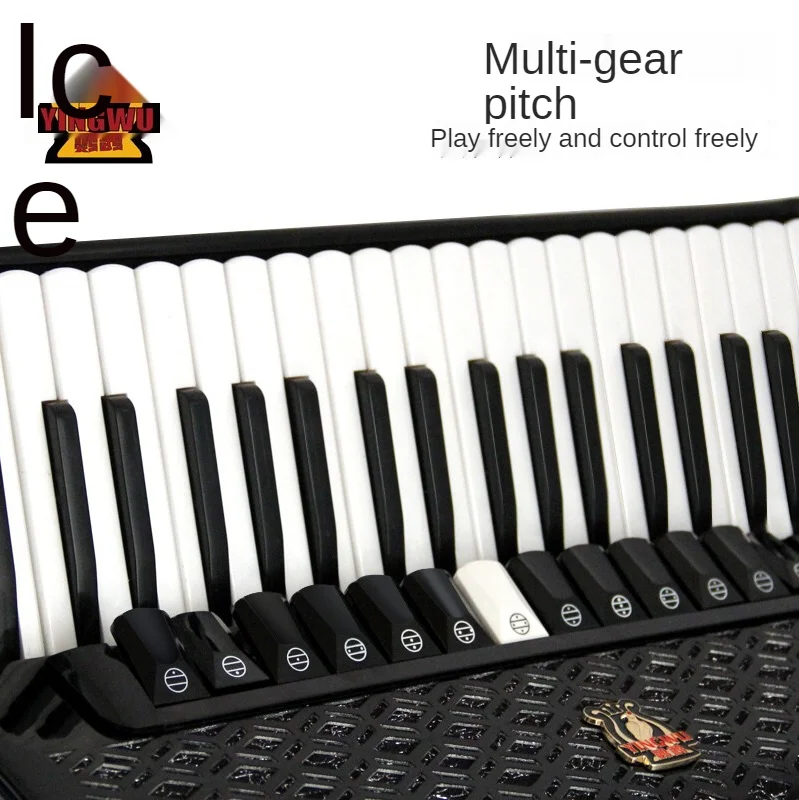 41-key 120BS four-row spring adult professional playing instrument accordion parrot YINGWU accordion