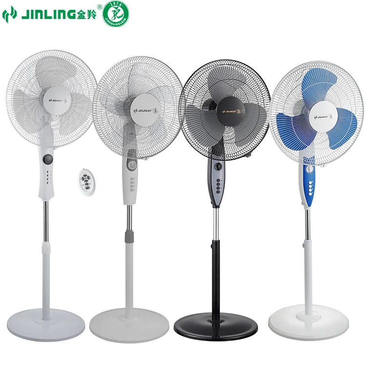 3-blade stand fan 16 inch floor cooling fan for home CE/CB Electric Powerful household Remote control pedestal fan