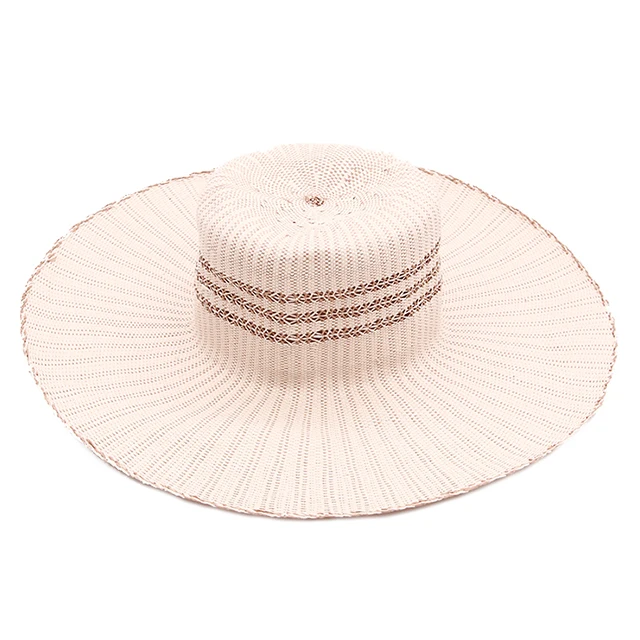 5BU Chinese paper twister bangora straw cowboy hat