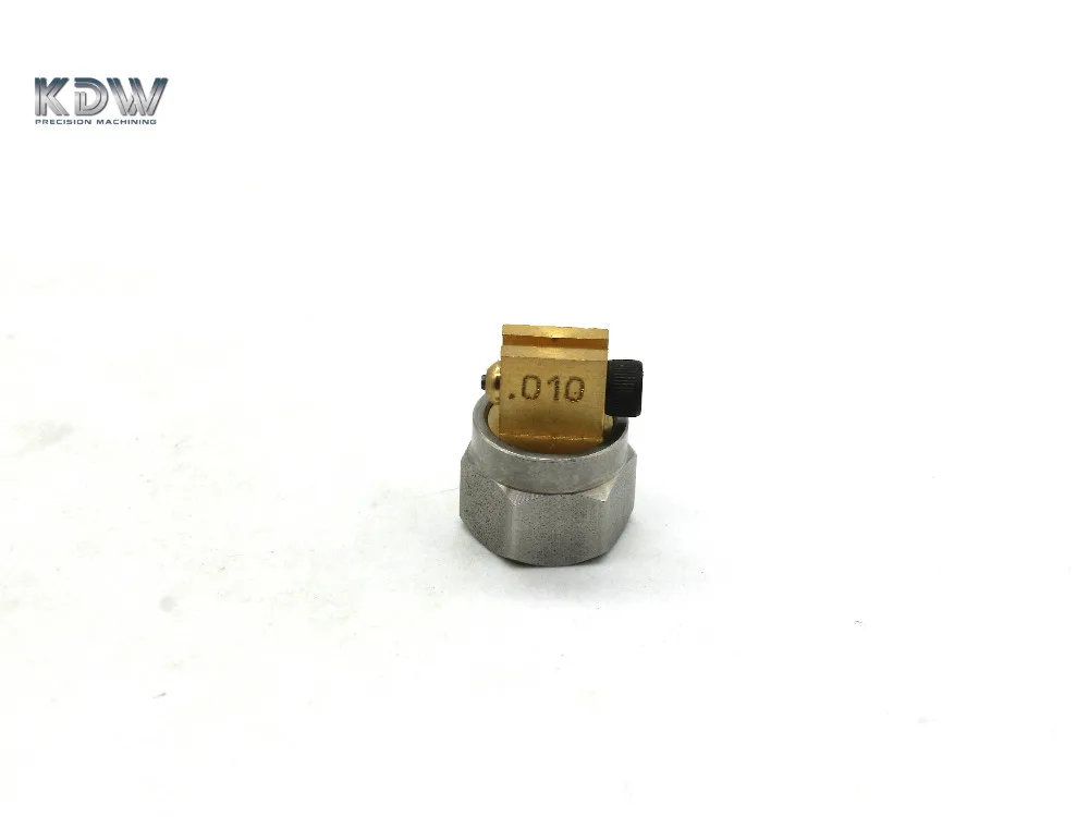 Cheap Price Customized Machined Hot Melt Glue System Replacements Electronic Gun Nozzle