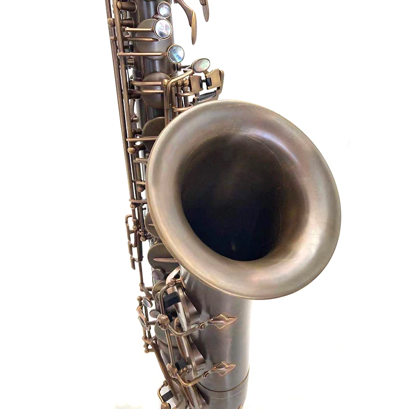 Popular market selling good sound red antique copper tenor saxophone