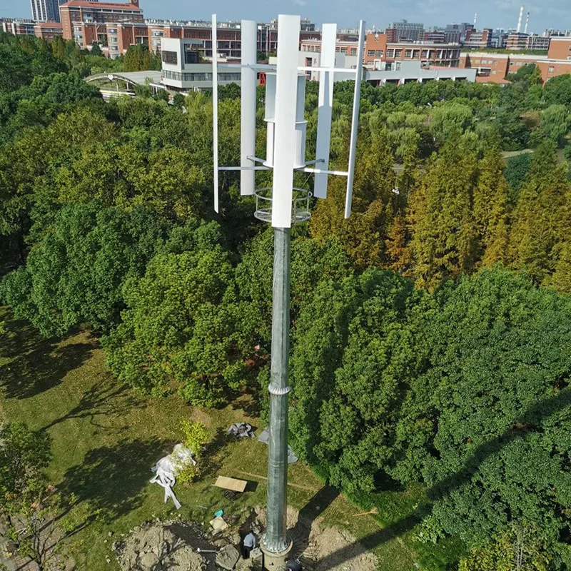 2KW 3KW 5KW 10KW 20KW 30KW 50KW 220V 380V Renewable Energy System PMG Generators Vertical Axis Wind Turbine Generator