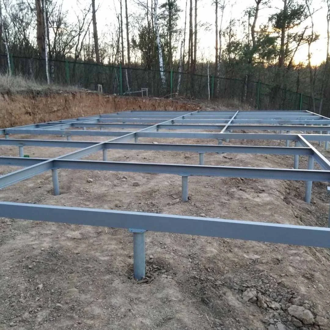 SOEASY hot sale photovoltaic ground structure foundation screw solar pile pole