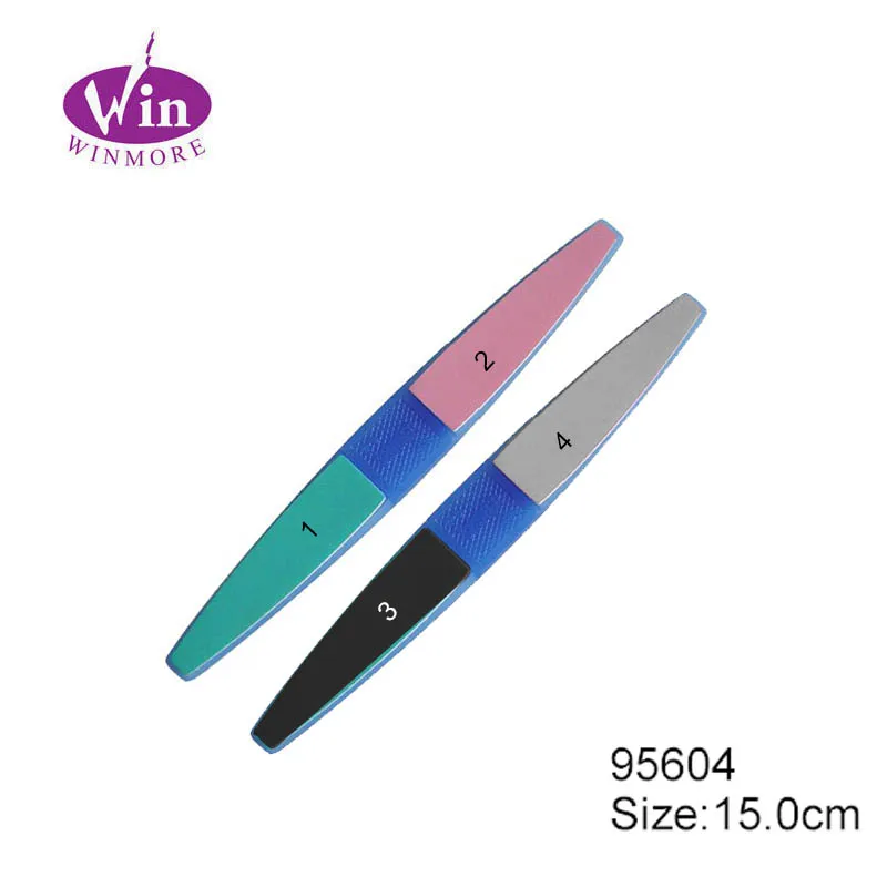 Придание ногтям формы Тип 4 стороны 4 подъездных путей, пилочка для ногтей с пластиковой ручкой