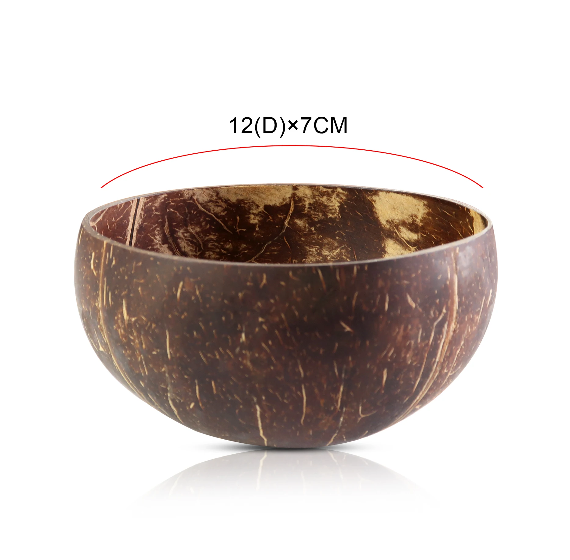 Wholesale Natural Organic Handmade Smoothie Serving Coconut Shell Bowls Spoon Set Salad Coconut Bowl with Cover