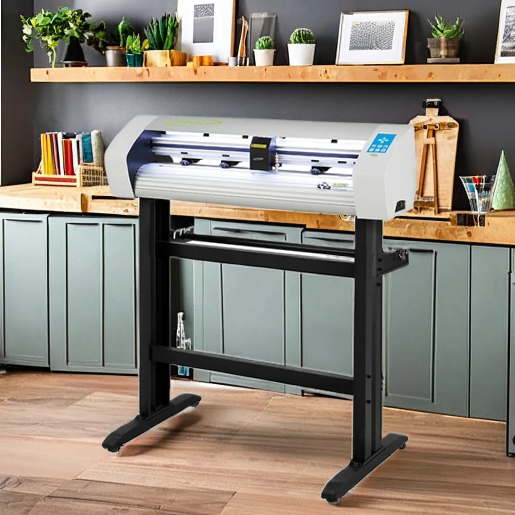 Manufacture Direct Signmaster Manual Contour Cutting with Red Dot Position Stepper Motor Sticker Graph Plotter Cutting Plotter