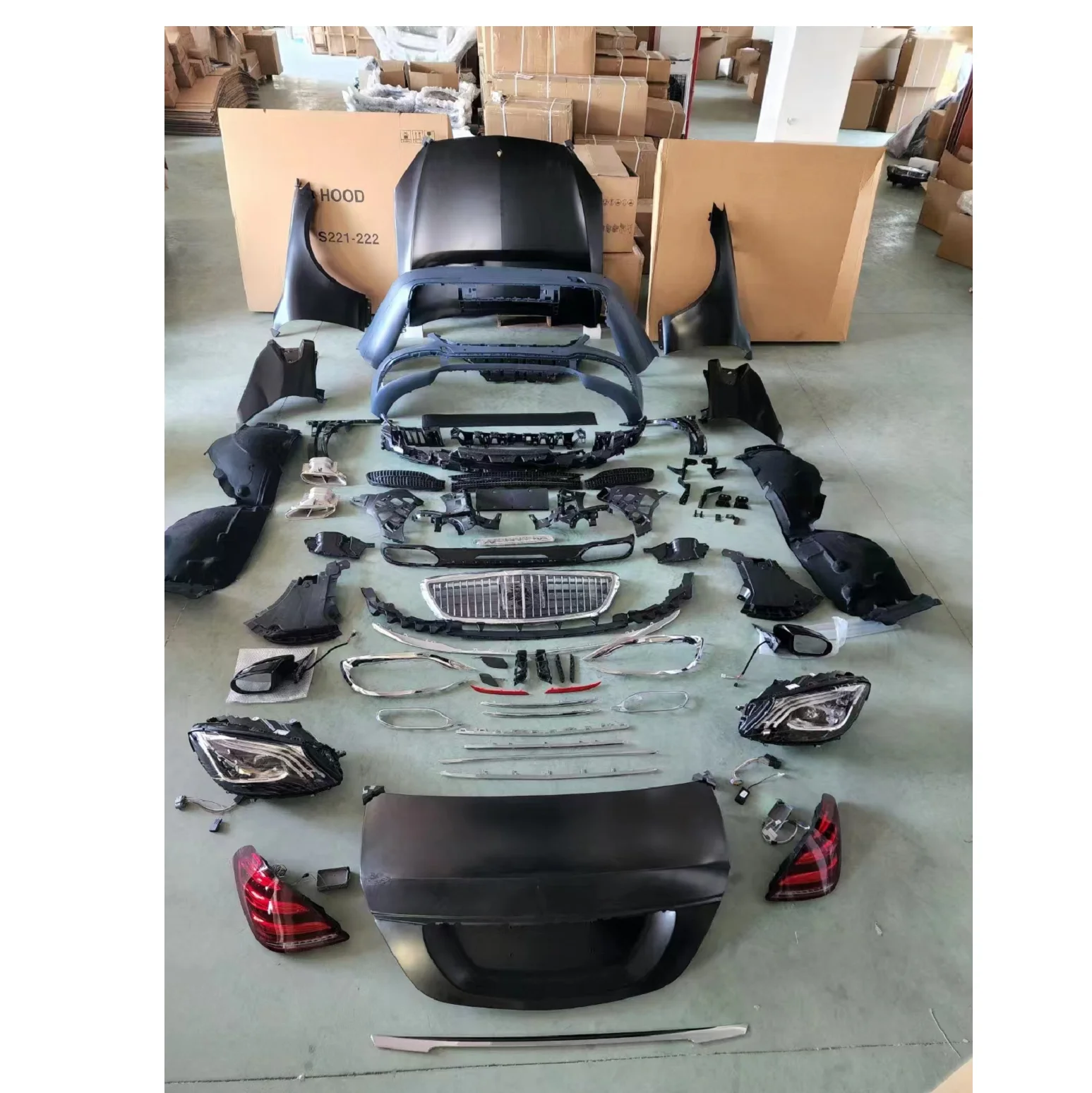 Комплект кузова автомобиля для benz w221 до