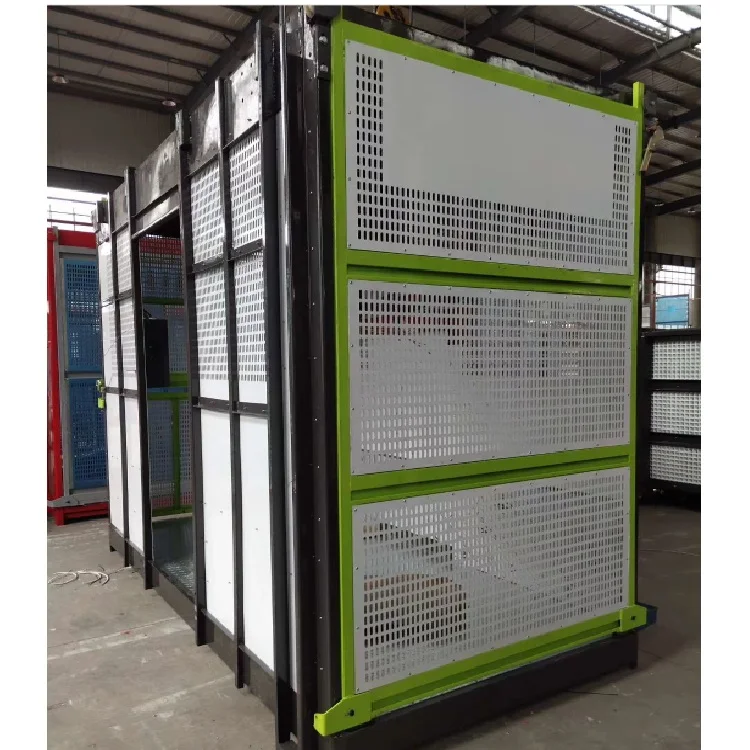China professional manufacturer hoist lift construction site elevator