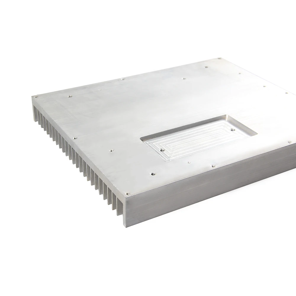Pc Memory Cooling Vest Radiator Customized Aluminum Water Cooling Progile for Grow Light Square heatsinks
