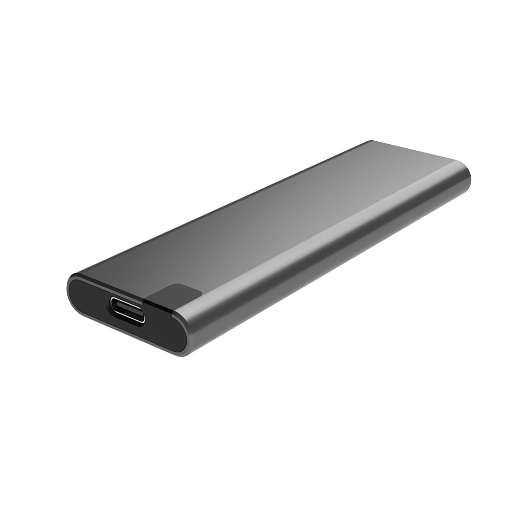 2 in 1 M.2 NVMe Sata SSD Enclosure Adapter External Case Tool-Free Support UASP Trim for 2242/2260/2280