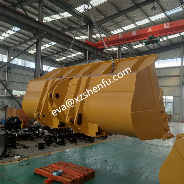 966 loader bucket heavy duty rock bucket with 4.2cubic