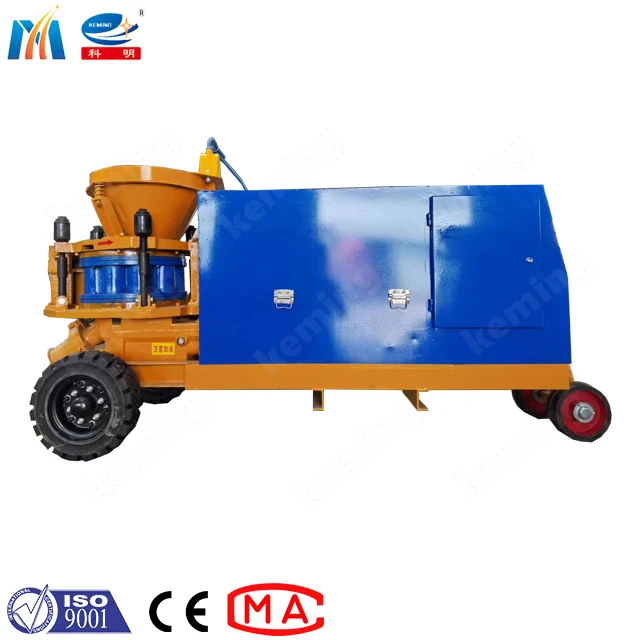 dry and wet concrete material KSP pumpcrete Wet concrete jet rotor shotcrete concrete surface spraying