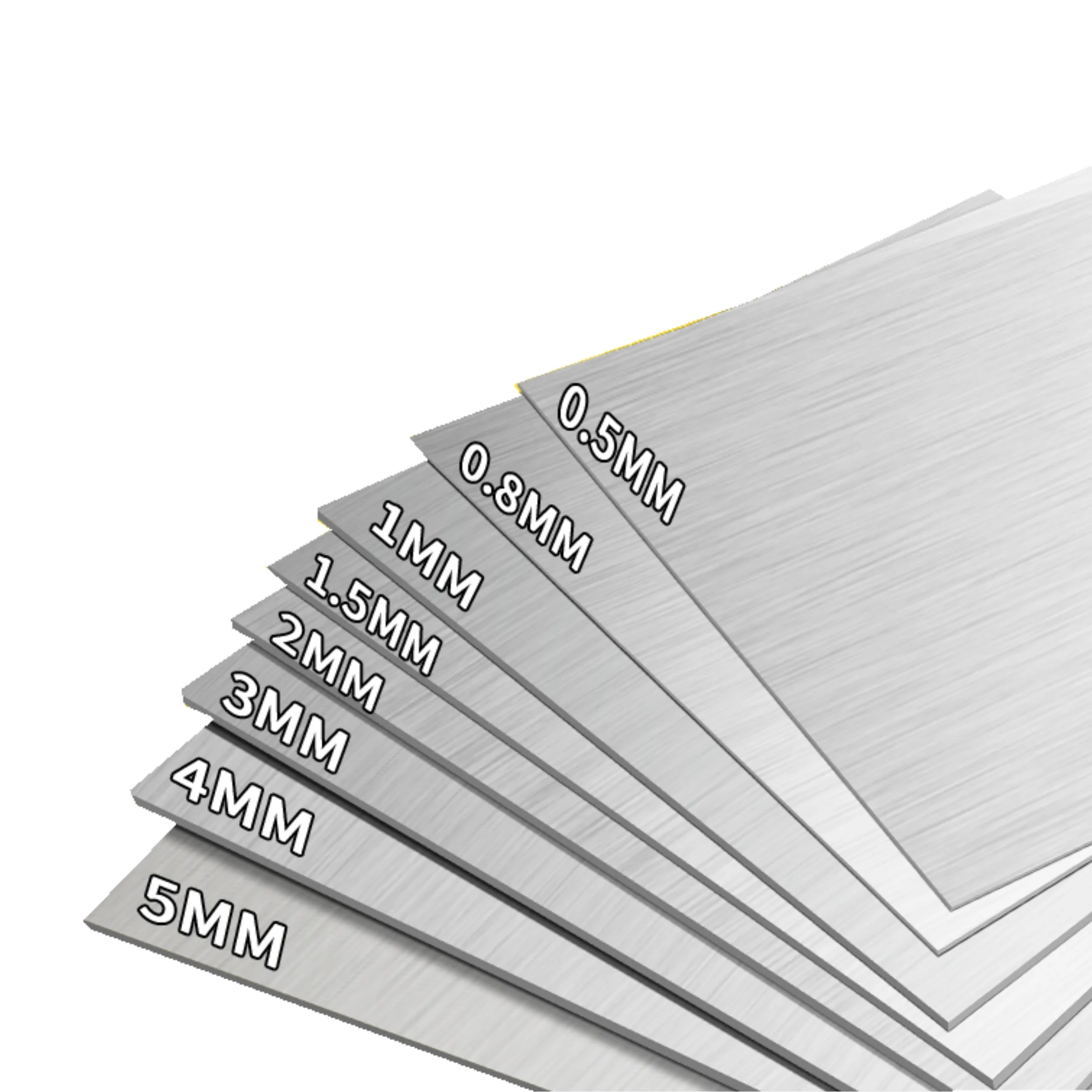 Factory Directly Ss 201 304 304l 316 316l 321 310s 0.5mm 1mm 1.5mm 3mm Thickness Hl Stainless Steel Sheet