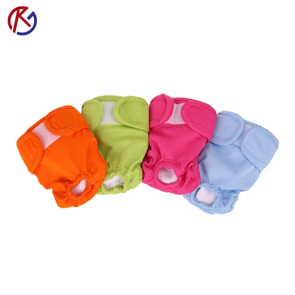 Dog Diaper Shorts Physiological Pants Sanitary Washable Durable Shorts Panties Menstruation Underwear Briefs Jumpsuit For Dogs