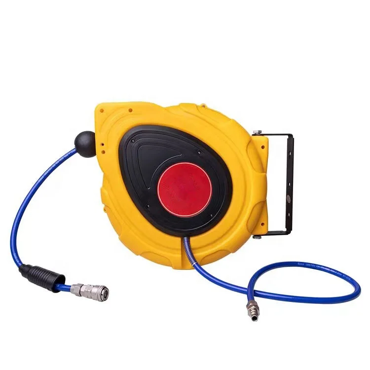Hose Reel 3 Core Automatic Retractable Electric Empty Hose Reel Wall Mount Cable Reel