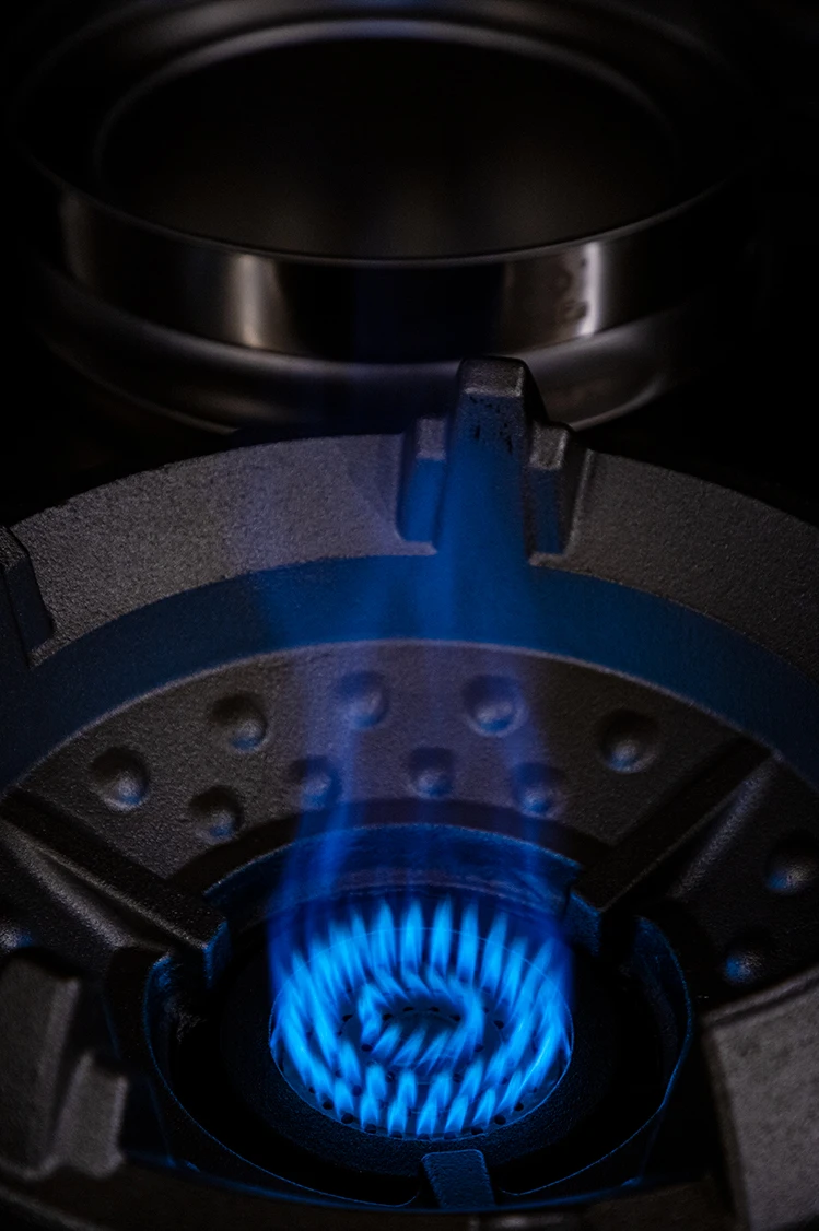 Кухонное оборудование для ресторана одинарная газовая горелка высокого давления на природном газе