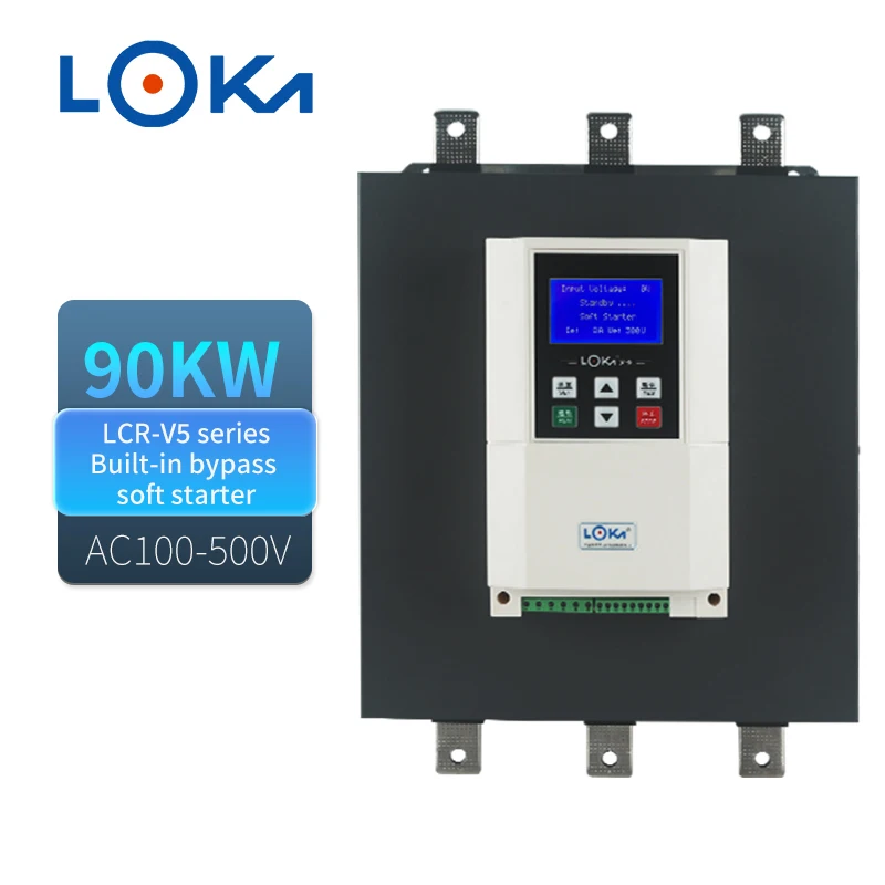 IP20 LCRV5-90C-T4 Soft Starter Speed Controller High Speed Inverter for AC Electricity