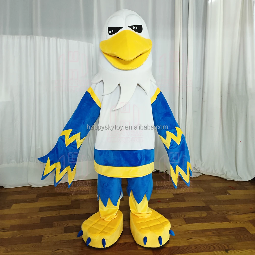 Unisex Inflatable Eagle Mascot Costume Plush EVA Custom Cheap Adult Party Carnival Festival Holiday Helmet Anime Animal