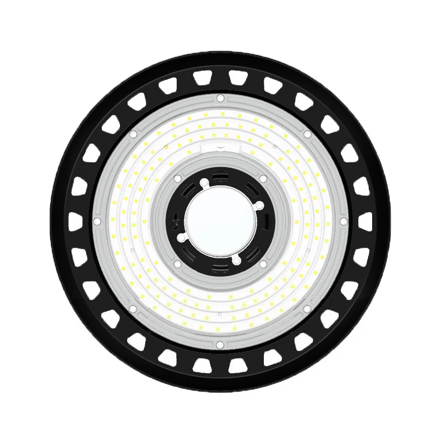 Retail in stock wholesales commercial warehouse lighting 200w 300w LED high bay lights 6000k building industrial interior