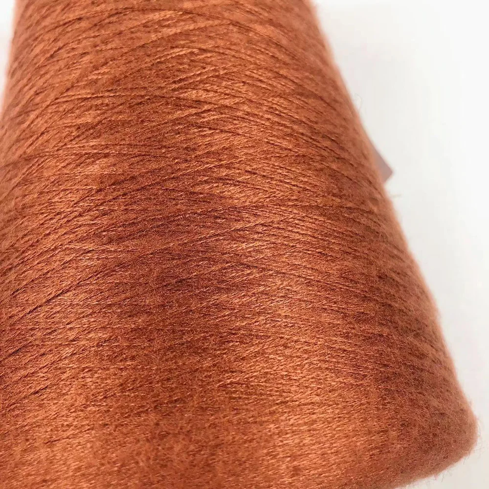 Selling New High Quality 2/28 50%Viscose 22%Nylon 28%PBT Core Spun Blended for Knitted Sweater Yarn