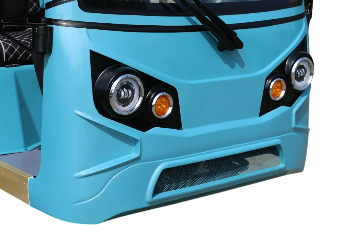 8seat 11seat Sightseeing shuttle Bus Color can be customized
