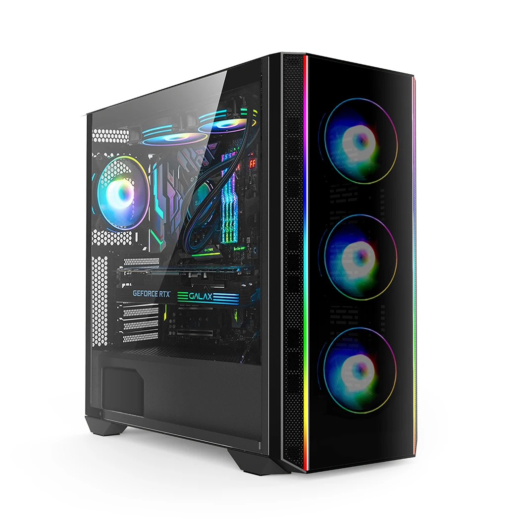 Поликарбонатный корпус PCCOOLER, улучшенный полноразмерный башенный корпус MASTER LE400, сетка ARGB, массивная видимость ARGB, тактильные ощущения, яркий и красочный
