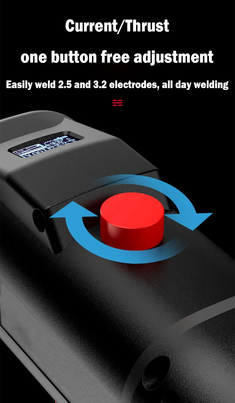 
Hand-held welding machine new technology new design smart 120A portable AC hotsell welding machine 