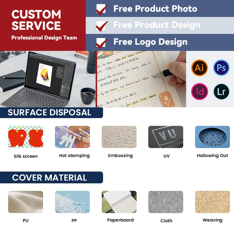 Wholesale A4 A5 A6 Large Business Journals Elastic Belt Notebook Student Stationery Notepad Handbook With Custom Logo