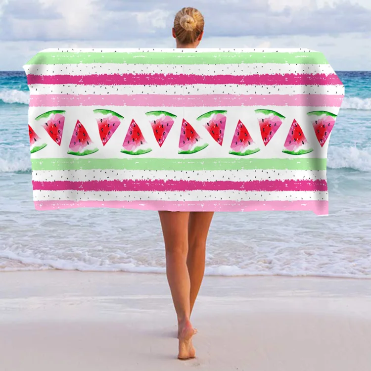 Factory retail multi style 100% microfiber beach towel customize design digital printing wholesale bath towel