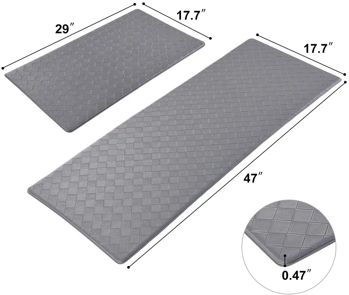 Противоутомительный коврик ПВХ пенопластовый напольный нескользящий водонепроницаемый