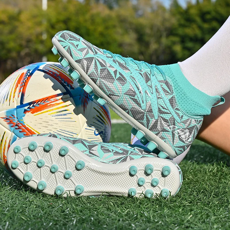 Design Shoes Custom Sneakers American Turf Outdoor Football Shoes Accessories Football Cleats Soccer Ball Size 4 White Tennis