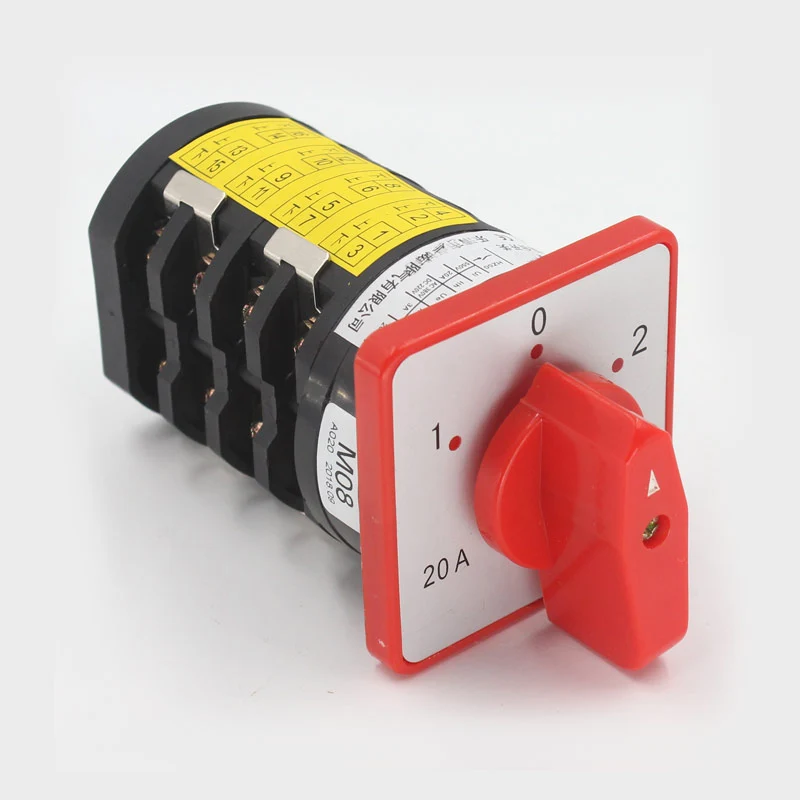 HZ5 universal change-over switch HZ5D M05 motor speed Cam switch 20A Combination electrical switch