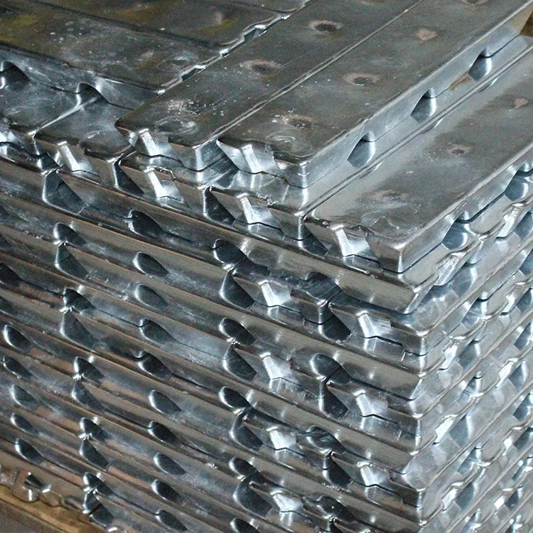 Pure Metal 99.99% Zinc Alloy Ingot Made in China