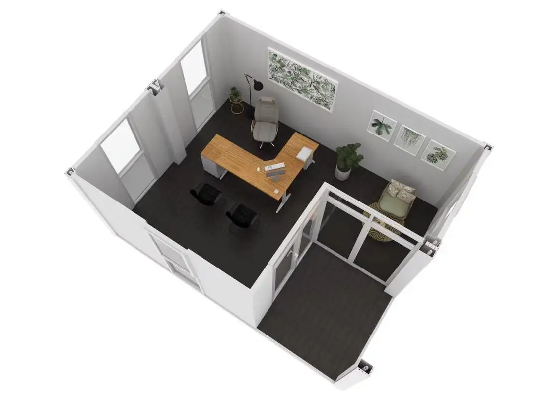 Container House use for office living hotel and small workshop