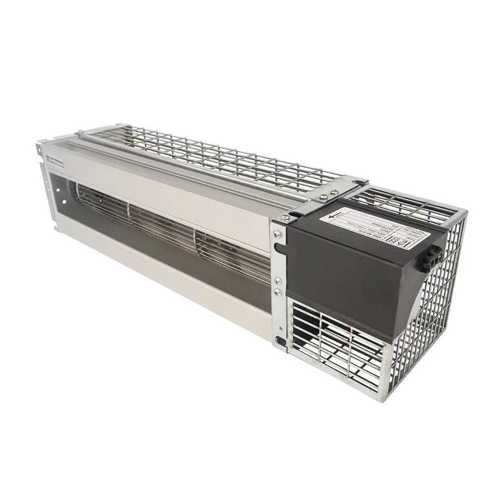 Longwell  Large air volume AC 80370 cross flow fan low noise  Tangential Fan  for Refrigeration and display cabinets