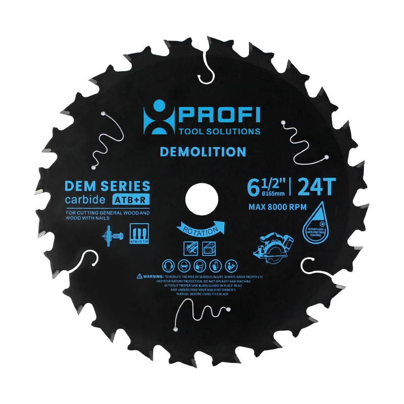 Cutter Blades Profi 60T Carbide Tipped Tct Circular Saw Blade General Purpose Wood Cutting Blade With Factory Price