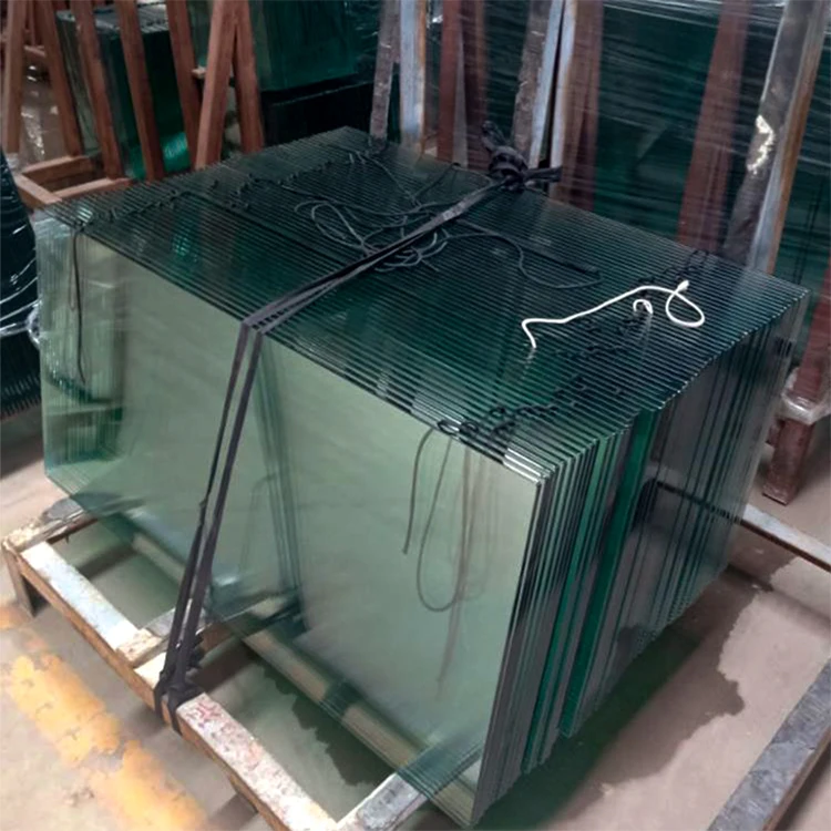 Guangdong 10mm 12mm Safety Toughened Glass Railing Tempered Glass Roof Swimming Pool Glass Panels