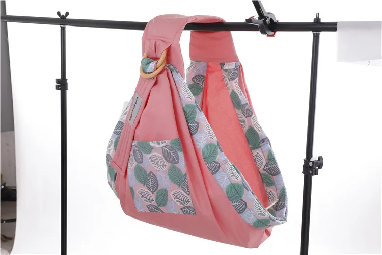 Cotton Stretchy Soft Safe Hands Free Newborns Infant Carrier Baby Organic Wrap Sling