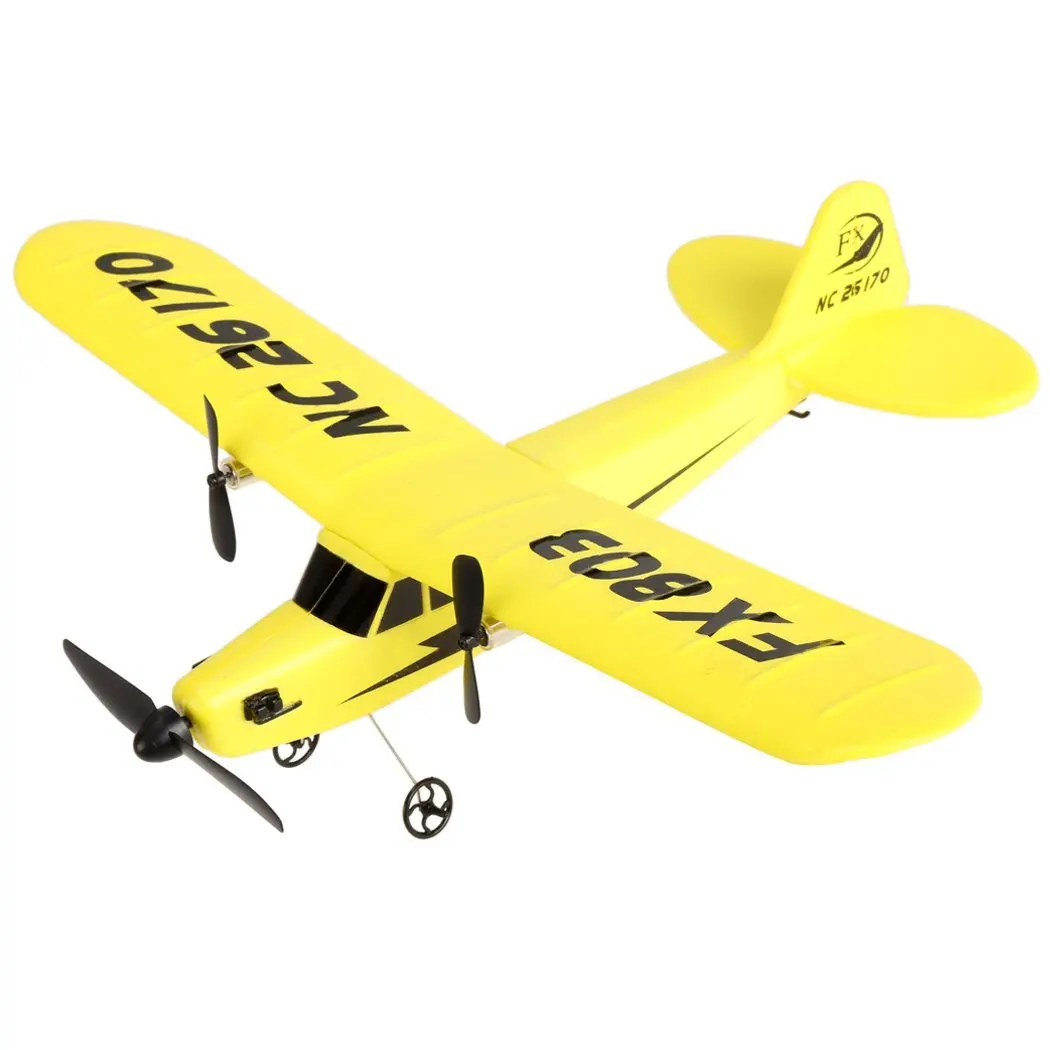 Игрушки с дистанционным управлением FX803 2 4G 2CH RC NC26170 планер из пенопласта фиксированным крылом радиоуправляемый самолет игрушки для детей