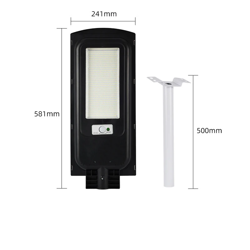 LED Solar Street Light High Lumen Induction Motion Sensor Waterproof Integrated Outdoor Luminaria Road Led Garden Solar Street l