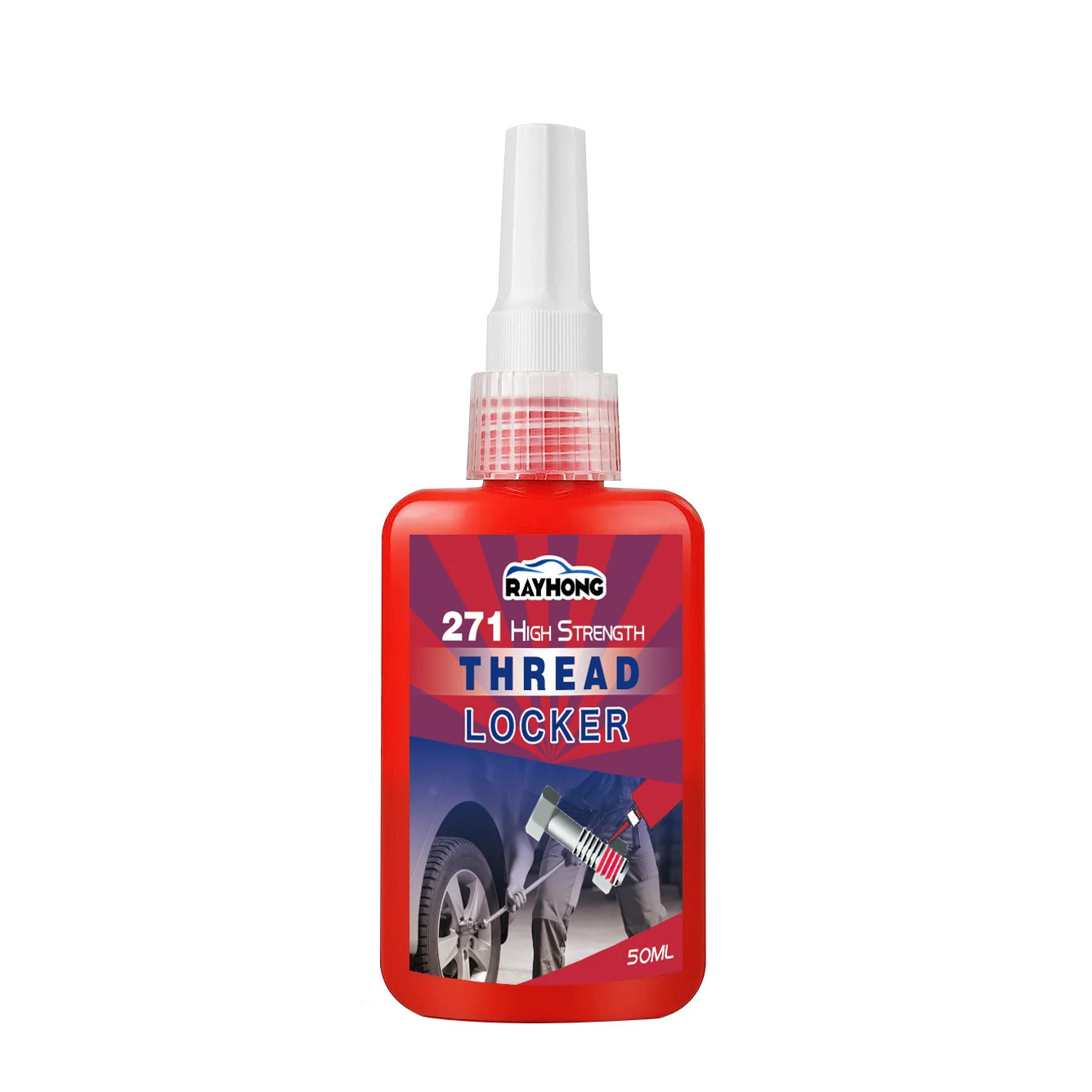 Rayhong High Strength Thread Locker Fast Locking Anaerobic Glue Gel in Wholesale High Performance Anaerobic Sealant