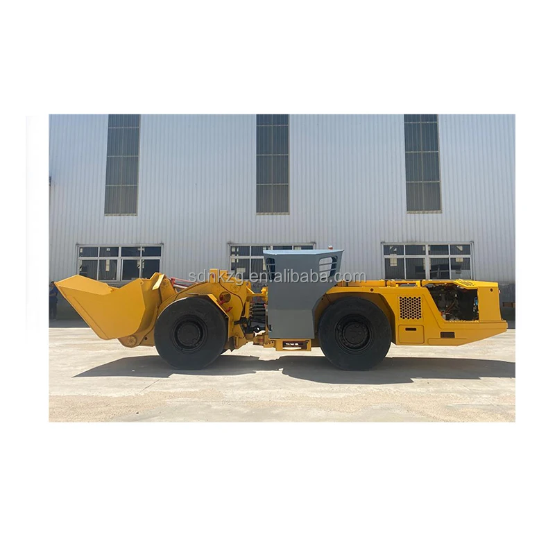 4 Wheel Drive Articulated Mining WJ-3 Diesel Underground Scooptram Vehicle